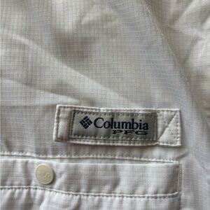 Columbia PFG White Tennessee Vols Shirt